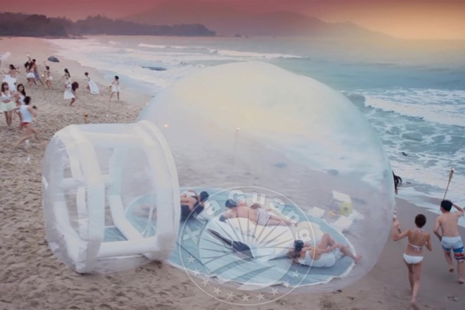武威充气球形帐篷